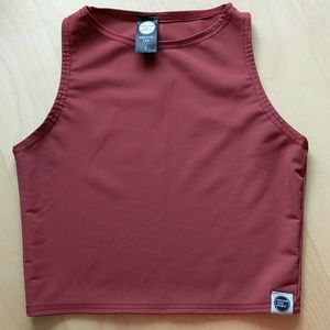 GTS yoga crop top